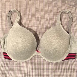Cacique Cotton Plunge Boost Bra 40G